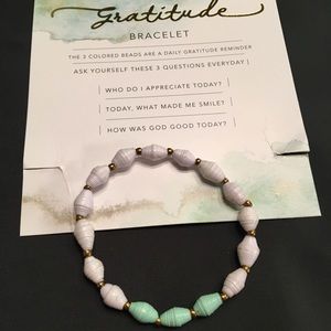 Gratitude bracelet